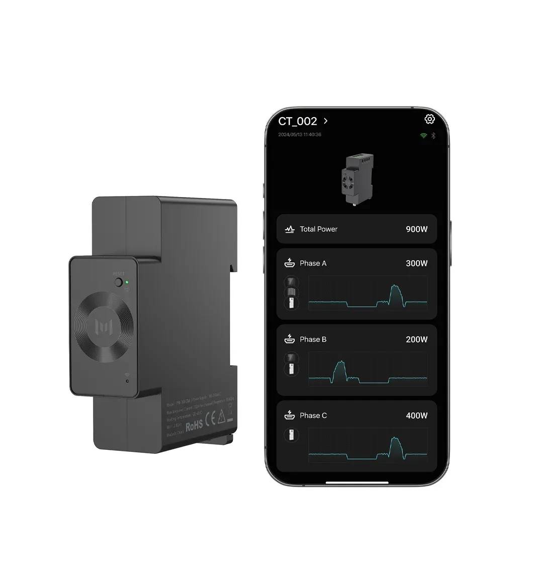 CT002 Smart Meter, angle 2